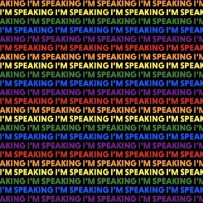 I'm Speaking Rainbow
