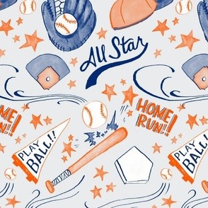 Astros Fabric, Wallpaper and Home Decor