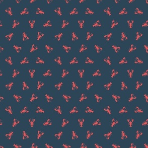 Crazy Lobster on Dark Gray