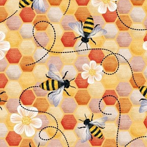 Honeycomb Honeybees