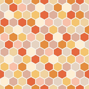 Honeycomb on White - No Texture