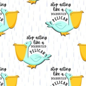 Stop Acting Like a Disgruntled Pelican- medium