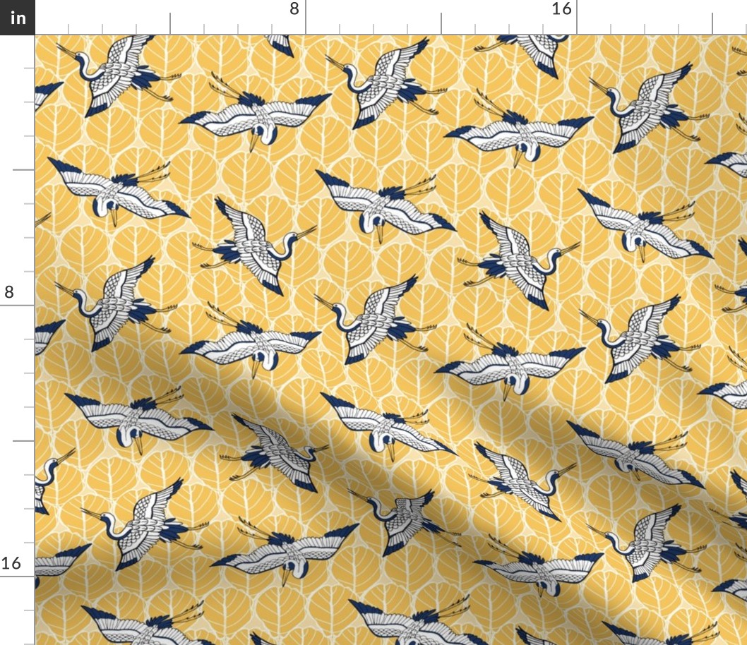 Cranes - Yellow 