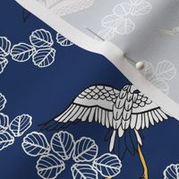 Cranes with Fig Lace