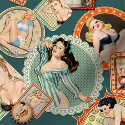 PINUP PRETTIES (SPRUCE)