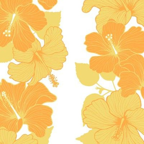 Hibiscus Garlands - Marigold