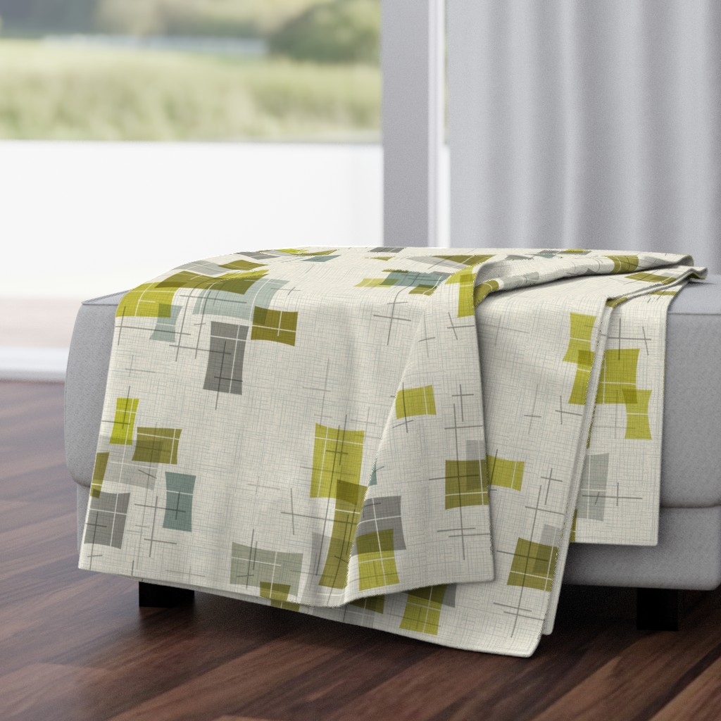 Atomic Patchwork Lime Olive