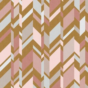 Modern Stripes - Retro Geometry / Small