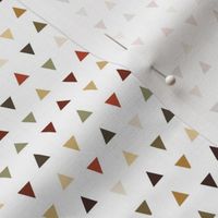 small scale triangles roycroft on white