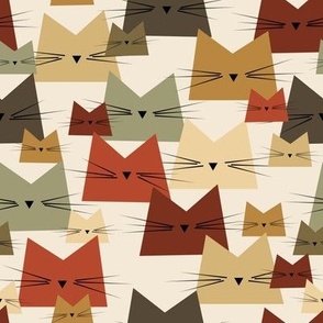 cats - nala cat roycroft - geometric cats
