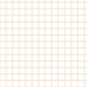 BKRD Cream Gingham Plaid 3x3