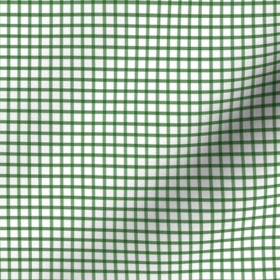 BKRD Dark Green Gingham Plaid 1.5x1.5