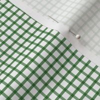 BKRD Dark Green Gingham Plaid 1.5x1.5