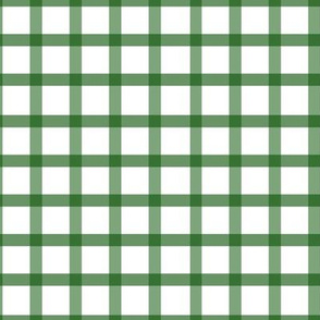 BKRD Dark Green Gingham Plaid 5x5