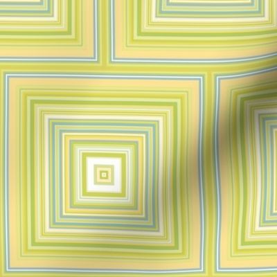 Lemon Yellow Square Tiles Geometric