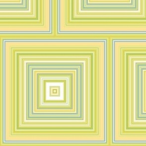 Lemon Yellow Square Tiles Geometric