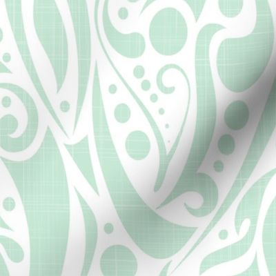 tribal turtle net - jade abstract turtle shell - coastal fabric and wallpaper