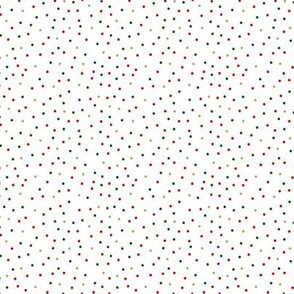 BKRD Candy Cane Christmas Polka Dots 3x3