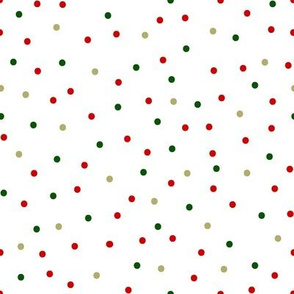 BKRD Candy Cane Christmas Polka Dots 8x8