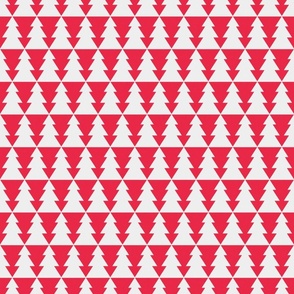 christmas ornament, red and white, bright pattern, trendy pattern, classic pattern, trendy, home decor, simple pattern, christmas tree, red ornament, minimalistic style, geometric pattern, Scandinavian pattern