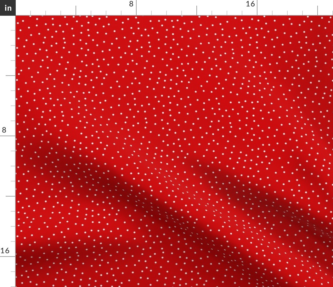 BKRD Red Holiday Polka Dots 5x5