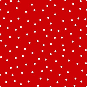 BKRD Red Holiday Polka Dots 8x8