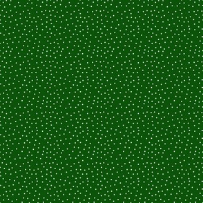 BKRD Candy Cane Christmas Green Polka Dots 2x2