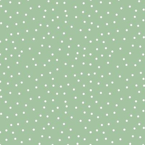 BKRD Holly Jolly Green Polka Dots 5x5