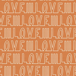 Love love love (orange)