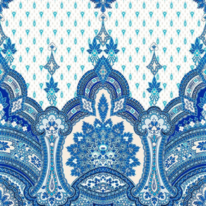 Victorian Paisley Border