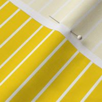PinStripe Pattern Horizontal in White on School Bus Yellow