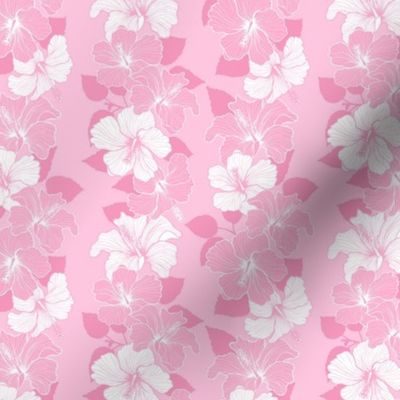 Hibiscus Garlands S - Blush Pink