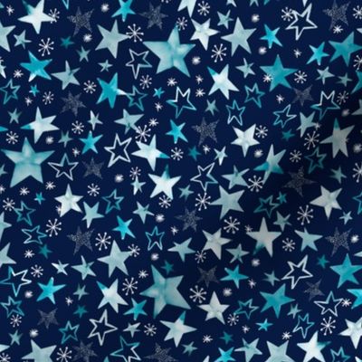 Winter stars Navy