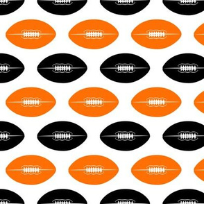 footballs (black and orange) C20BS