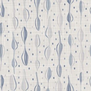  Seamless french farmhouse linen summer block print background. 