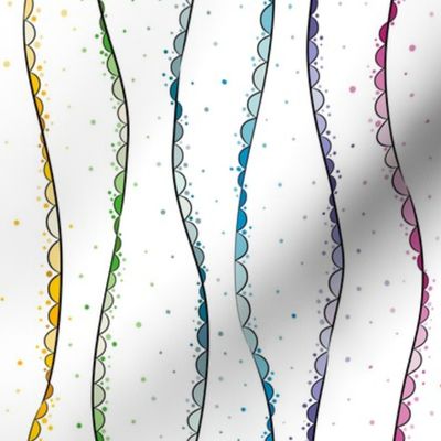 Rainbow Ribbons and Confetti © Jennifer Garrett
