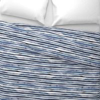 Blue Stripes Watercolor Stripes Blue Nautical Medium Blue