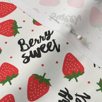 berry sweet strawberries - strawberry valentines - OG on cream - LAD20