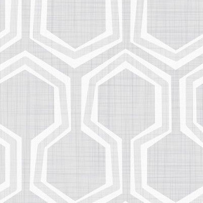 Honeycomb Hexagons_Gray