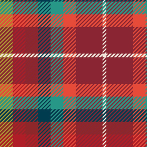 Colorful Plaid Large