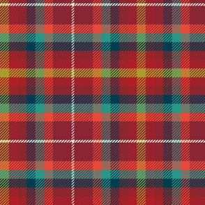 Colorful Plaid Medium