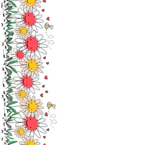 Floral Border for 42" Wide Fabric