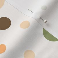 light design, white background, dots, spots, brown green white, abstract, abstract design, natural colors, natural palette, simplicity patterns, simplicity design, dress patterns, natural spots.