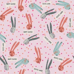 Rabbit rabbit rabbit/ red/ small