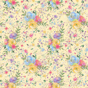 Easter Floral yellow 