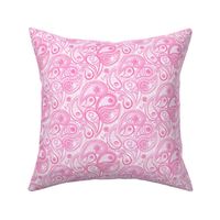 paisley pattern pink