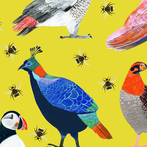 MYERS BRIGGS Birds & Bees - Large