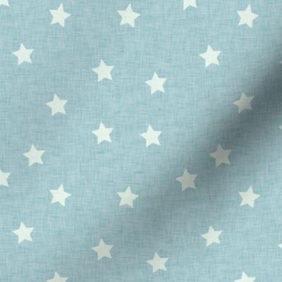 Stars Quilt Baby Blue