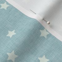 Stars Quilt Baby Blue