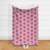 feathered star  pink sm  trending wallpaper living & decor current table runner tablecloth napkin placemat dining pillow duvet cover throw blanket curtain drape upholstery cushion duvet cover clothing shirt wallpaper fabric living home decor   
